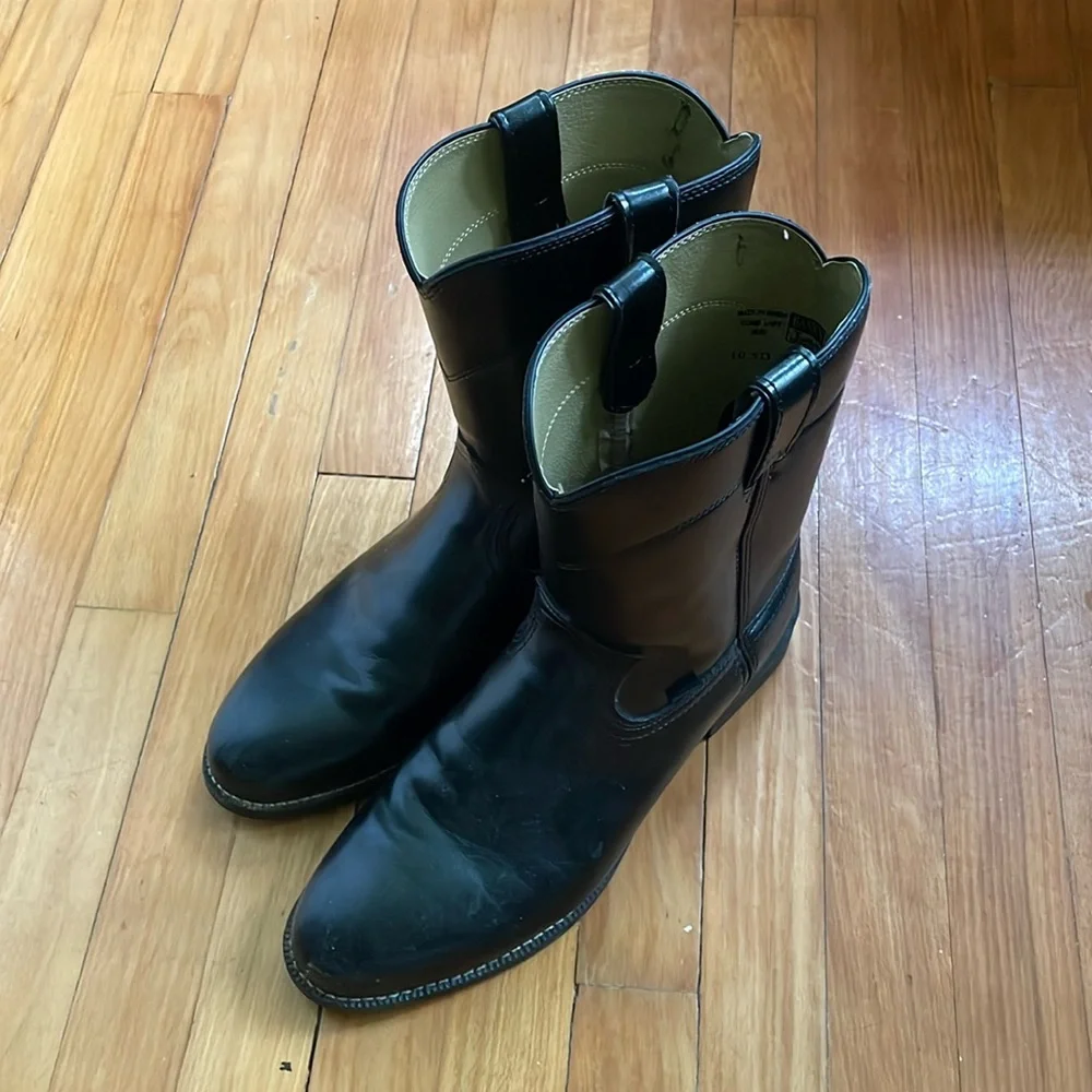 Justin Roper Cowboy Boots - Picture 1 of 4